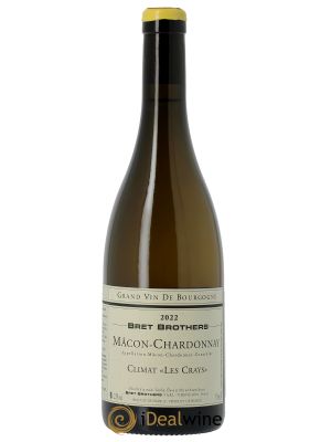 Mâcon-Chardonnay Les Crays Bret Brothers 2022 - Lot de 1 Bottiglia
