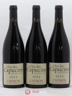 Chinon Eminence Grise Clos des Capucins - Fiona Beeston (no reserve) 2015 - Lot of 3 Bottles