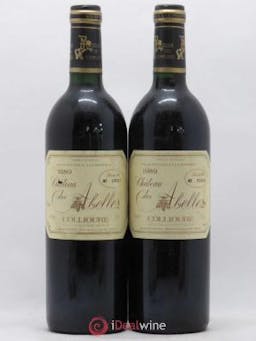 Collioure Château des Abelles Cellier Les Templiers 1989 - Lot of 2 Bottles