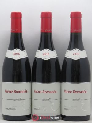 Vosne-Romanée Gérard Mugneret  2016 - Lot of 3 Bottles