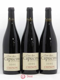 Chinon Eminence Grise Clos Des Capucins Fiona Beeston (no reserve) 2015 - Lot of 3 Bottles