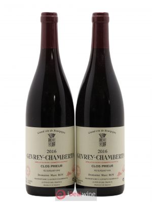 Gevrey-Chambertin Clos Prieur Marc Roy 2016 - Lot of 2 Bottles