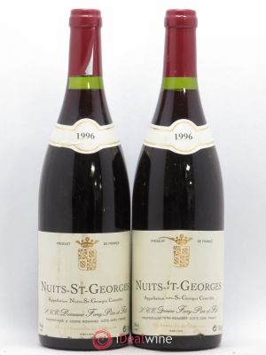 Nuits Saint-Georges Domaine Forey Père et Fils 1996 - Lot of 2 Bottles
