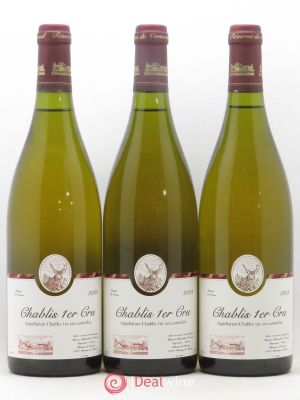 Chablis 1er Cru Maurice Bidouilh De Verneuil 2003 - Lot of 3 Bottles