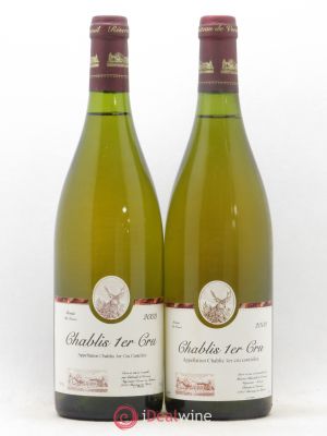 Chablis 1er Cru Maurice Bidouilh De Verneuil 2003 - Lot of 2 Bottles