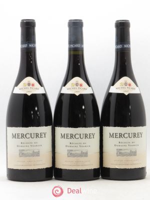 Mercurey Domaine Voarick Michel Picard 2007 - Lot of 3 Bottles