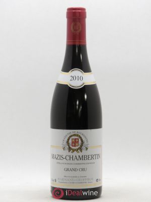 Mazis-Chambertin Grand Cru Domaine Harmand Geoffroy 2010 - Lot of 1 Bottle