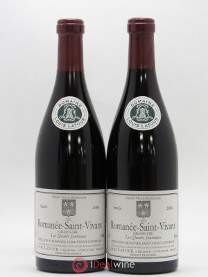 Romanée-Saint-Vivant Grand Cru Les Quatre Journaux Louis Latour  2006 - Lot of 2 Bottles