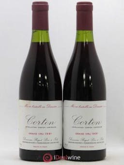 Corton Grand Cru Rapet Père & Fils 1991 - Lot of 2 Bottles