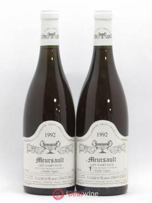 Meursault Les Narvaux Chavy-Chouet Vieilles vignes 1992 - Lot de 2 Bouteilles