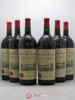 Château Grand Corbin Despagne Grand Cru Classé  1989 - Lot of 6 Magnums