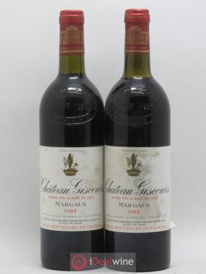 Château Giscours 3ème Grand Cru Classé  1982 - Lot of 2 Bottles