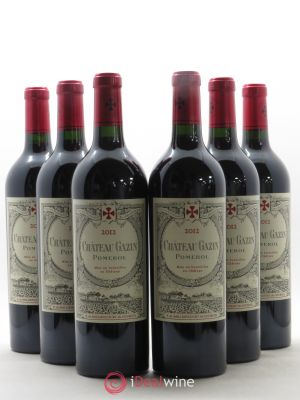 Château Gazin  2012 - Lot of 6 Bottles