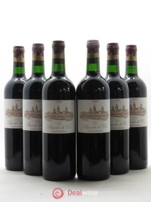 Les Pagodes de Cos Second Vin  2009 - Lot of 6 Bottles