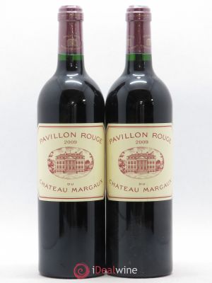 Pavillon Rouge du Château Margaux Second Vin  2009 - Lot of 2 Bottles
