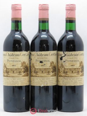Vieux Château Certan  1983 - Lot of 3 Bottles