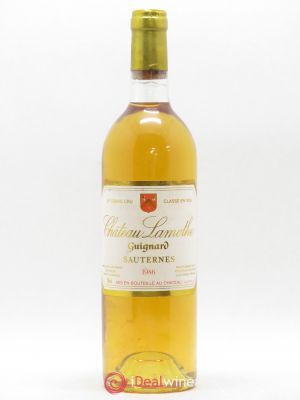 Château Lamothe Guignard 2ème Grand Cru Classé  1986 - Lot of 1 Bottle