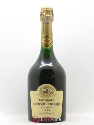 Comtes de Champagne Champagne Taittinger  1988 - Lot de 1 Bouteille