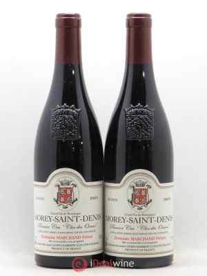 Morey Saint-Denis 1er Cru Clos Des Ormes Marchand Frères 2009 - Lot of 2 Bottles