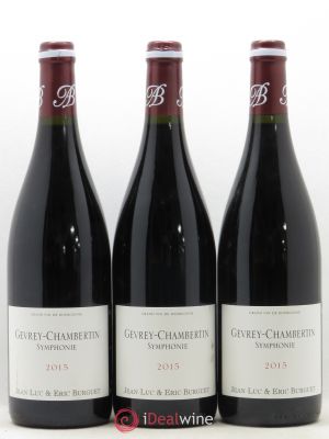 Gevrey-Chambertin Symphonie Jean Luc et Eric Burguet 2015 - Lot of 3 Bottles