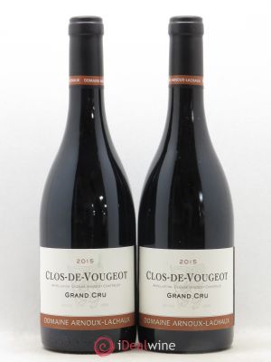 Clos de Vougeot Grand Cru Arnoux-Lachaux (Domaine)  2015 - Lot of 2 Bottles