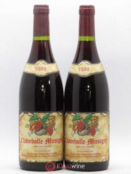 Chambolle-Musigny Bernard Chevaux Noel 1999 - Lot of 2 Bottles