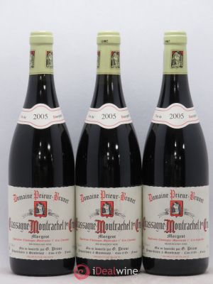 Chassagne-Montrachet 1er Cru Morgeot Prieur Brunet 2005 - Lot of 3 Bottles