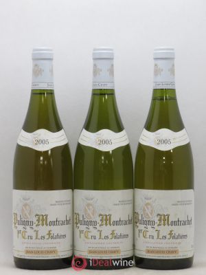Puligny-Montrachet 1er Cru Les Folatières Jean-Louis Chavy 2005 - Lot of 3 Bottles