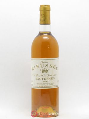 Château Rieussec 1er Grand Cru Classé  1986 - Lot of 1 Bottle