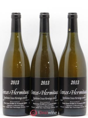 Crozes-Hermitage Dard et Ribo (Domaine)  2013 - Lot of 3 Bottles