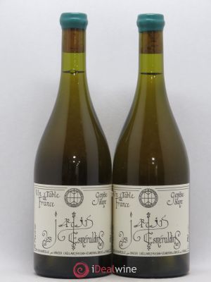 Vin de France Génèse Xavier Caillard - Les Jardins Esmeraldins  2000 - Lot de 2 Bouteilles