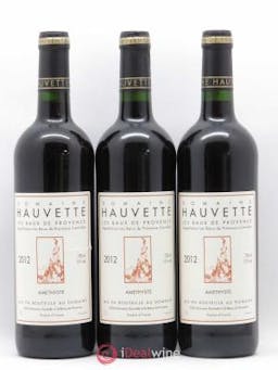 Baux de Provence Hauvette (Domaine) Amethyste 2012 - Lot of 3 Bottles