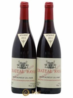 Châteauneuf-du-Pape Château Rayas Emmanuel Reynaud  2011 - Lot of 2 Bottles