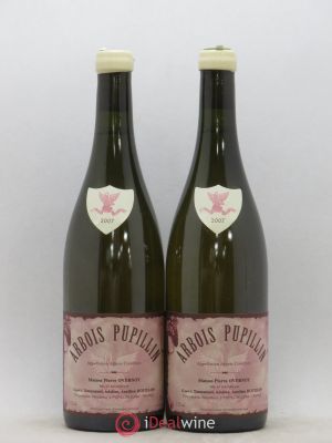 Arbois Pupillin Chardonnay (cire blanche) Overnoy-Houillon (Domaine)  2007 - Lot de 2 Bouteilles