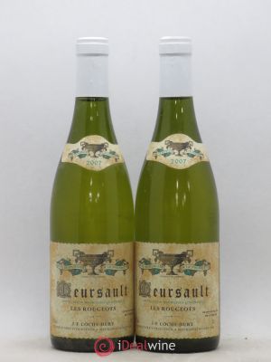 Meursault Les Rougeots Coche Dury (Domaine)  2007 - Lot of 2 Bottles