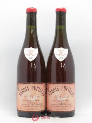 Arbois Pupillin Poulsard (cire rouge) Pierre Overnoy (Domaine)  2011 - Lot of 2 Bottles