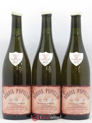 Arbois Pupillin Chardonnay (cire blanche) Overnoy-Houillon (Domaine)  2012 - Lot of 3 Bottles