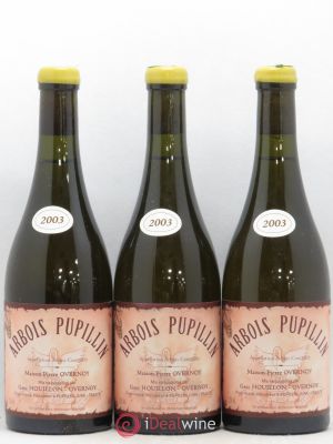 Arbois Pupillin Vieux Savagnin Ouillé 50cl (VSO) Overnoy-Houillon (Domaine)  2003 - Lot of 3 Bottles