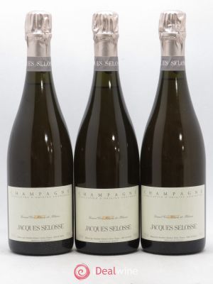 Brut Grand Cru Blanc de Blancs Jacques Selosse   - Lot of 3 Bottles