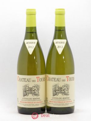 Côtes du Rhône Château des Tours E.Reynaud  2012 - Lot of 2 Bottles