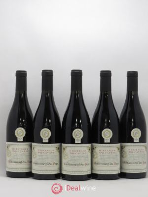 Châteauneuf-du-Pape Heritage Cavare (no reserve) 2016 - Lot of 5 Bottles