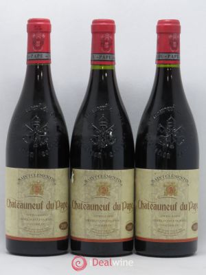 Châteauneuf-du-Pape Saint Clementin Compagnie Rhodanienne 2005 - Lot of 3 Bottles