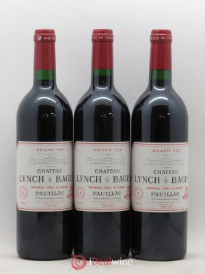 Château Lynch Bages 5ème Grand Cru Classé  2002 - Lot of 3 Bottles