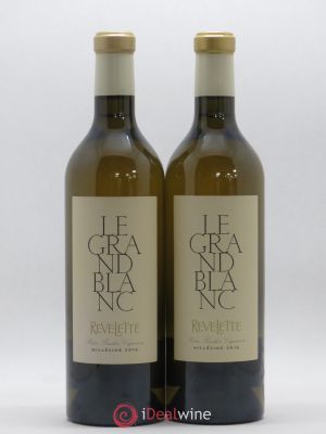 IGP Méditerranée Château Revelette Le Grand Blanc  2016 - Lot of 2 Bottles