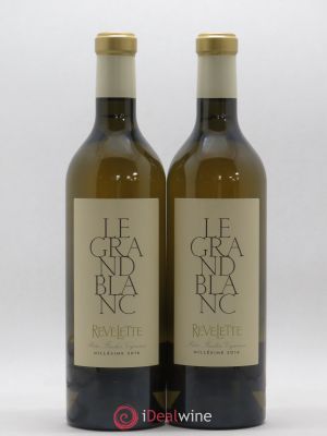 IGP Méditerranée Château Revelette Le Grand Blanc  2016 - Lot of 2 Bottles