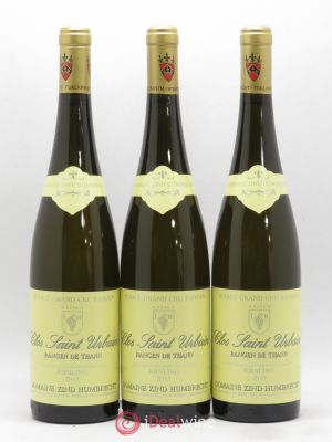 Riesling Grand Cru Rangen de Thann - Clos Saint Urbain Zind-Humbrecht (Domaine)  2015 - Lot of 3 Bottles