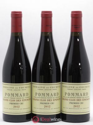 Pommard 1er Cru Grand Clos des Epenots de Courcel (Domaine)  2012 - Lot of 3 Bottles