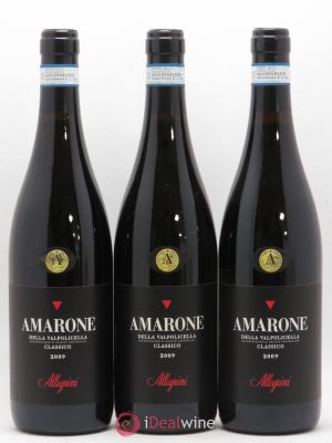 Amarone della Valpolicella DOC Classico Allegrini 2009 - Lot of 3 Bottles