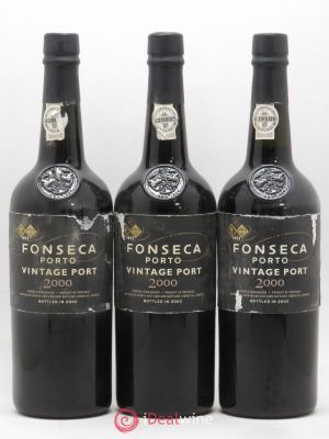 Porto Fonseca Vintage  2000 - Lot de 3 Bouteilles