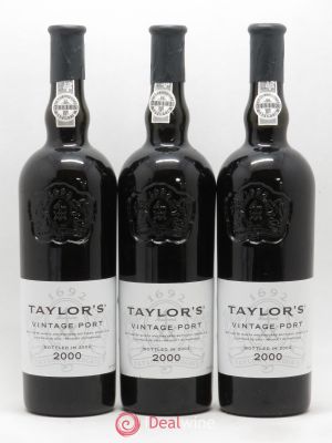 Porto Taylor's Vintage  2000 - Lot of 3 Bottles